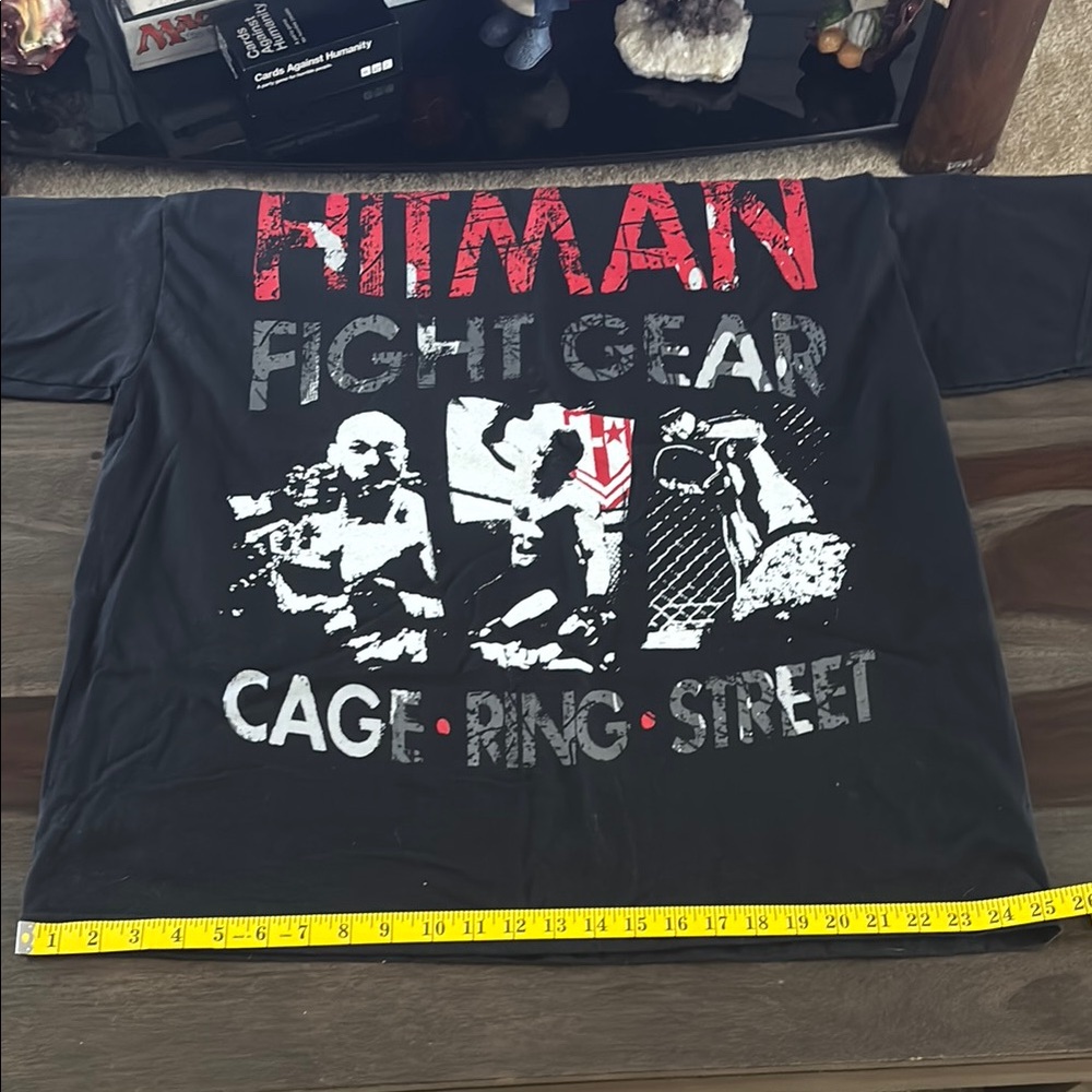 Hitman Fight Gear Graphic T View 4